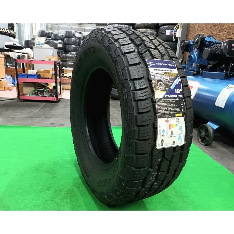 **ราคา 2 เส้น**ยางใหม่ค้างปี 275/65R18 Cooper Discoverer AT3 4s แก้มดำ ผลิตปี 2022 ประกันบวม 2 ปี จั