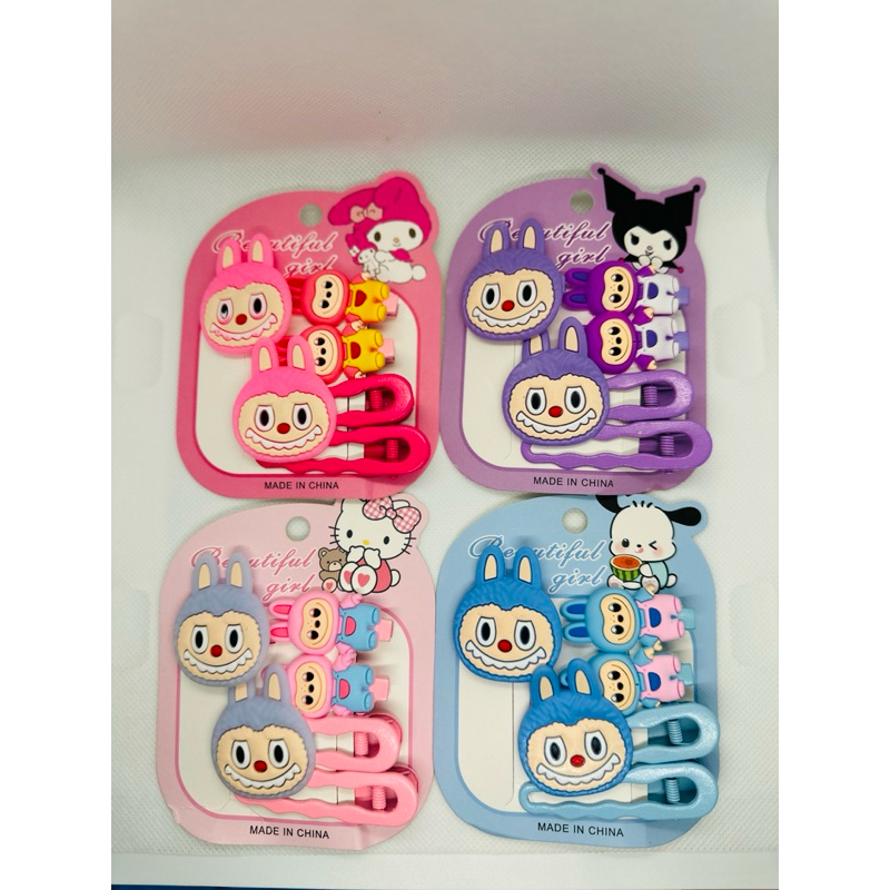 กิ๊บติดผมเด็ก ลาบูบู้ พร้อมส่ง