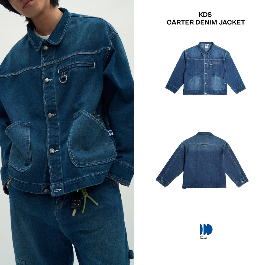 Kodangs Carter Denim Jacket เสื้อแจคเกตยีนส์ เดนิมส์
