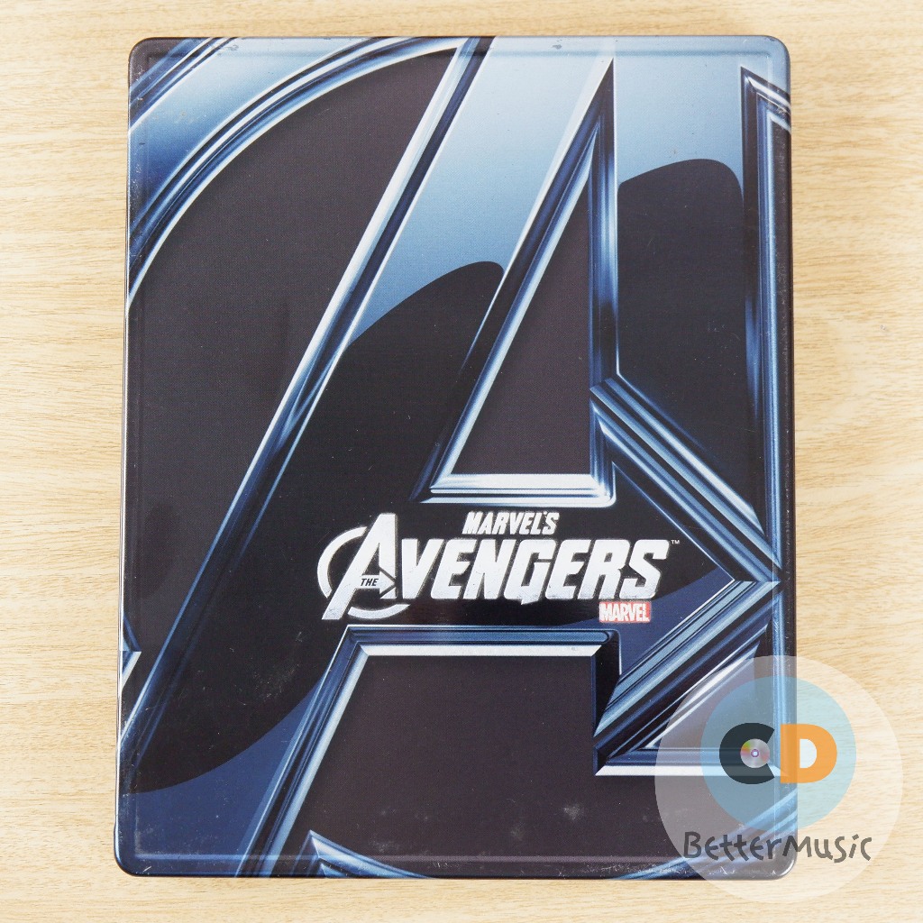 Blu-ray ภาพยนตร์ The Avengers ภาค 1 : อเวนเจอร์ส มหาศึกอัลตรอนถล่มโลก (2012) กล่องเหล็ก Steelbook