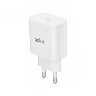 อะแดปเตอร์ QPLUS Wall Charger 1 USB-C 20W พร้อมสายชาร์จ USB-C to USB-C 1 เมตร by Studio7