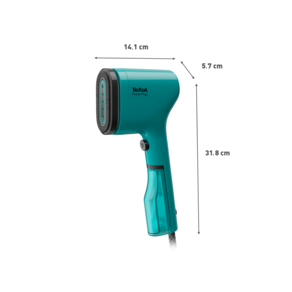 Tefal เครื่องรีดถนอมผ้าแบบพกพาPure Pop รุ่นDT2026E1 สีเหลือง รุ่นDT2020E1 สีฟ้า รุ่นDT2022E1 สีแดง ร