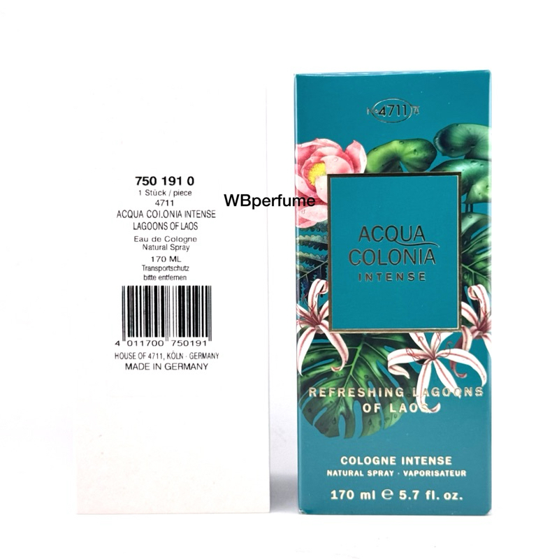 น้ำหอม 4711 Acqua Colonia Intense Refreshing Lagoons Of Laos for Unisex 170ml