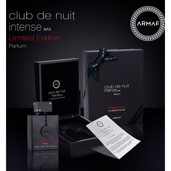 (Limited Edition) Armaf Club De Nuit Parfum Intense Men Limited Edition a collector's pride 105 ml.