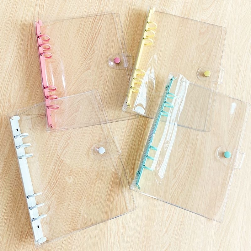 🇹🇭 แฟ้มขนาด A5 (6 ห่วง เติมไส้แฟ้มได้) A5 Binder 6 Rings