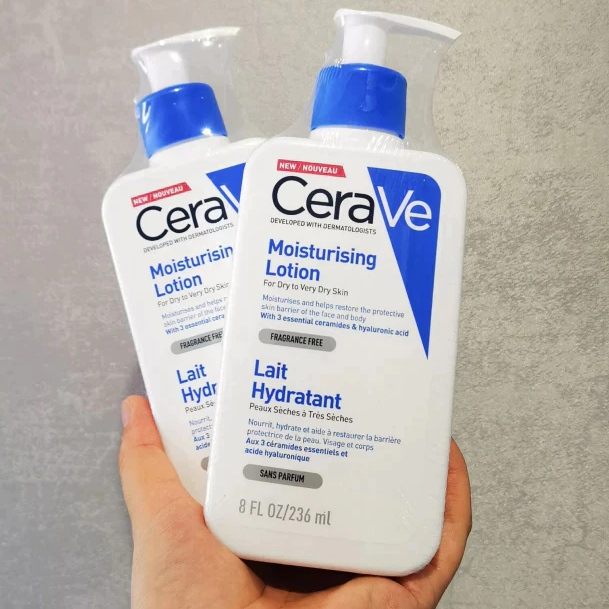 Cerave โลชั่นให้ความชุ่มชื้น 236 มล. CeraVe โลชั่นให้ความชุ่มชื้น สําหรับผิวหน้าและผิวกาย