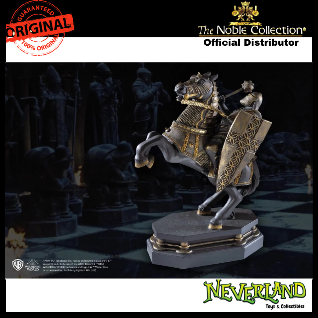 Harry Potter Wizard Chess Black Knight Bookend by Noble Collection