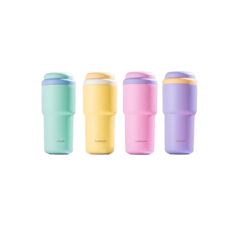 Locknlock​ แก้วเก็บอุณหภูมิ​ The​ First​ One​ Touch Tumer ความจุ​ 480 ml.