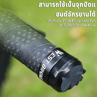 กระจกจักรยาน กระจกจักรยานอุปกรณ์เสริมนูน 360°ปรับกระจกนูนสำหรับอุปกรณ์เสริมจักรยานถนน ใส สําหรับติดแฮนด์บาร์รถจัก