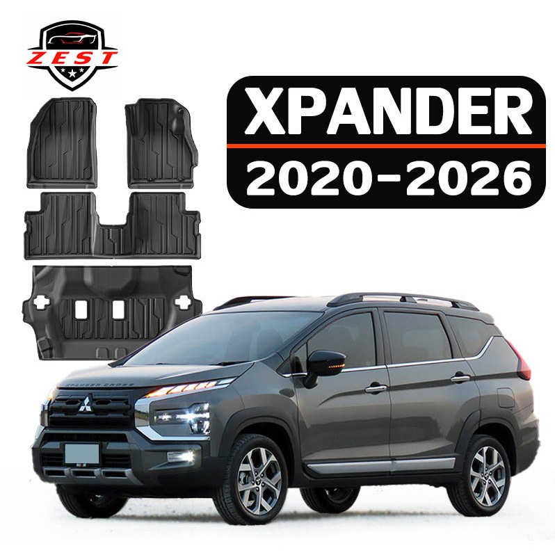 【ส่งสินค้าทันที】MITSUBISHI พรมปูพื้นรถยนต์ XPANDER [2020-ปัจจุบัน] พรม xpander cross hev พรมรถยนต์