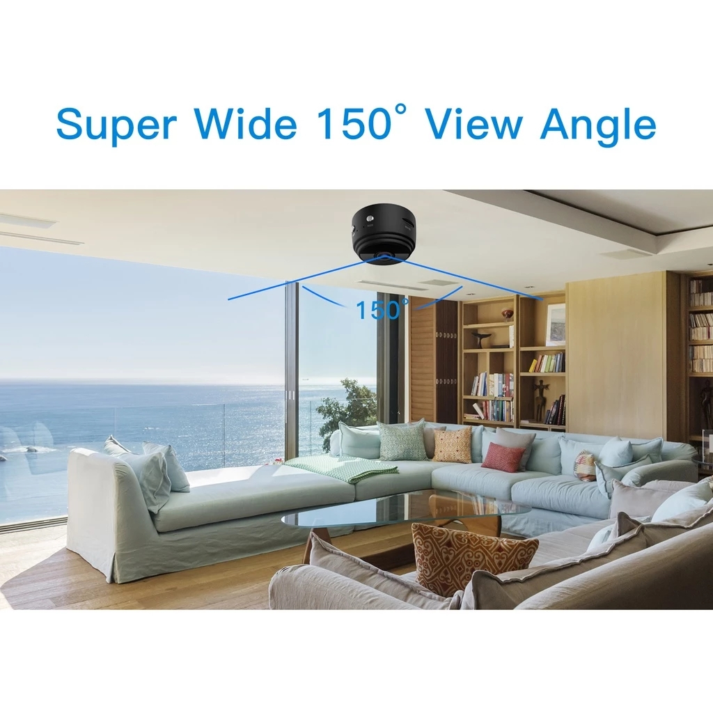 กล้อง A9 Mini HD พร้อมกล้องวงจรปิด Night Vision/Smart Monitor