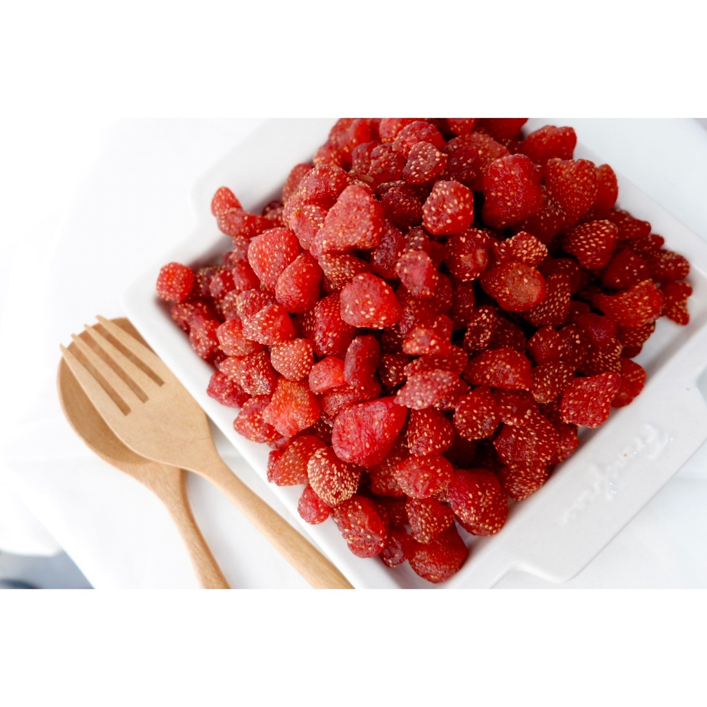 สตอเบอรี่อบแห้ง เกรดส่งออก (keto) สดใหม่ พร้อมทาน เคี้ยวเพลิน อร่อย #strawberry #ผลไม้อบแห้ง