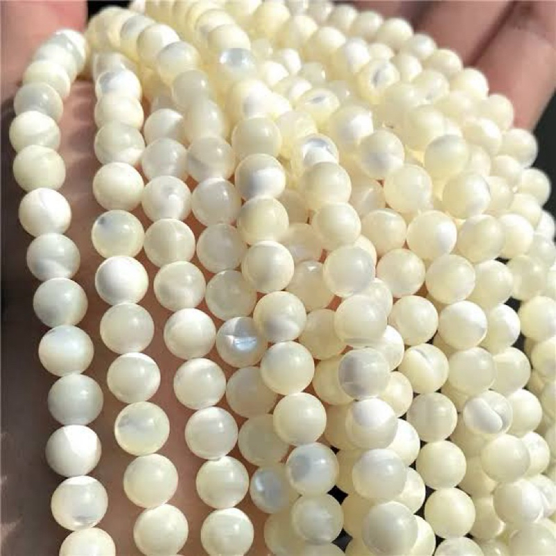 เม็ดลูกปัดสีขาว พลาสติกประดับสวน สิ่งประดิษ ทักข้อความก่อนสั่ง ราคาถูก Shopee Lazada