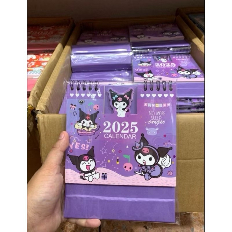 ปฏิทินตั้งโต๊ะ ลายการ์ตูน ปฏิทินปี 2568 ปี 2025