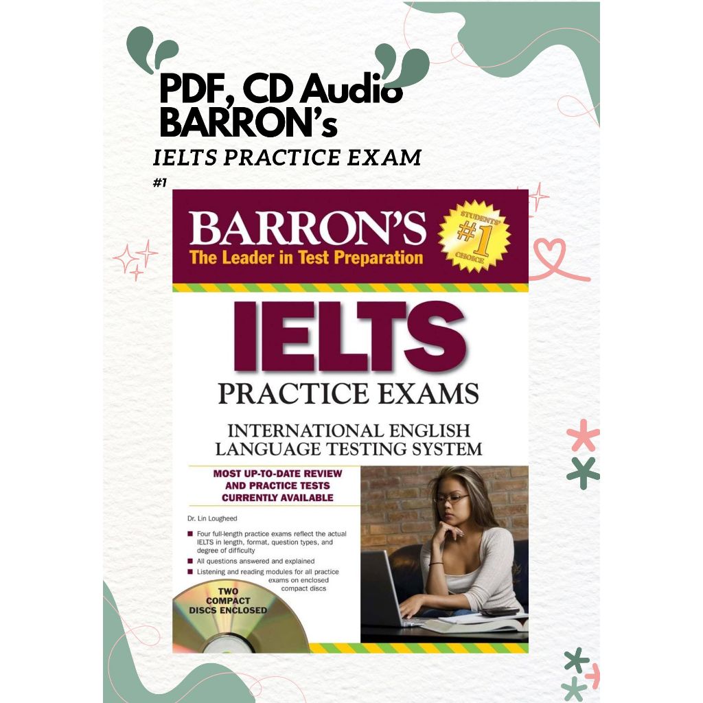 หนังสือ BARON's ENGLISH test IEFTS +CD AUDIO
