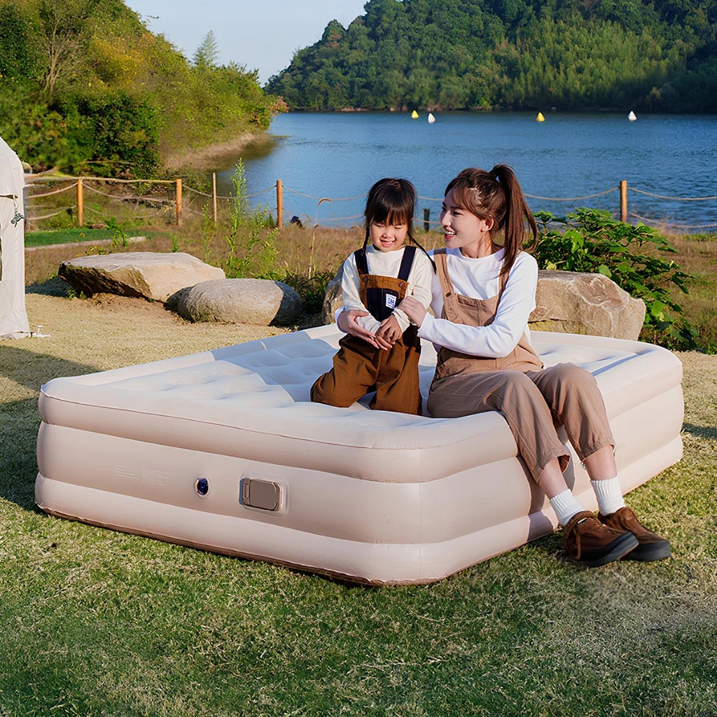 ที่นอนเป่าลมอัตโนมัติ DEER CREEK ขนาด 5 ฟุต 6 ฟุต พร้อมปั๊มลมและแบตเตอรี่ thumbnail 8