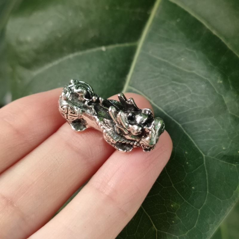 richyamulet ปี่เซียะเรียกทรัพย์ วัตถุมงคล มูเตลูของจีน ชาร์ม จี้ สร้อยข้อมือ DIY pixiu ยาว 2.5 ซม. ปลุกเสก %