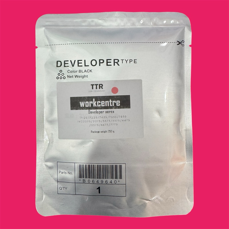 ผงแม่เหล็กสีชมพู (Magenta) Xerox WC7435/WC7556/WC7855/WC7970/AP-CIII3300/AP-IVC5570/VC5575/C8070