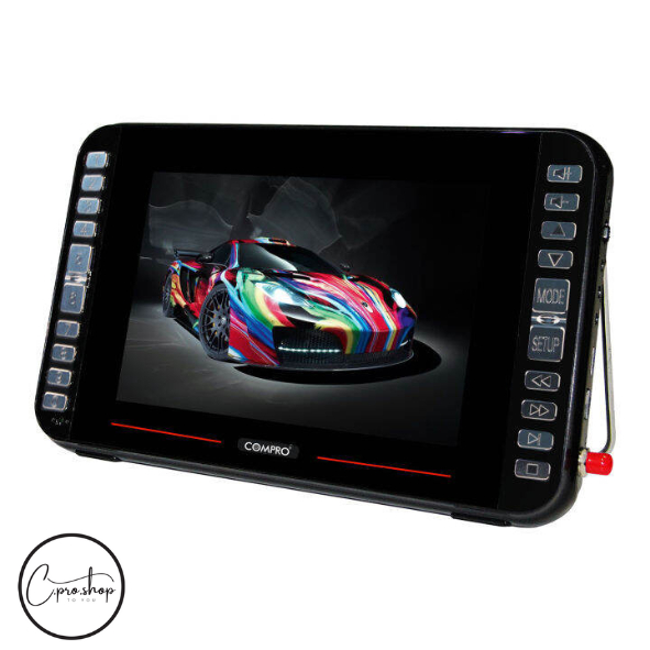 compro co-5900 เครื่องเล่น DVD แบบพกพา มีดิจิตอลทีวีในตัว(สินค้าลดล้างสต็อก)