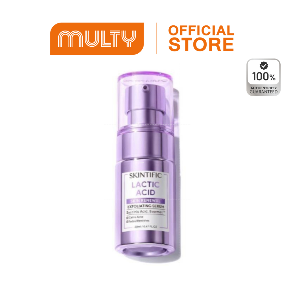 Skintific Lactic Acid Skin Renewal Exfoliating Serum 20 ml.