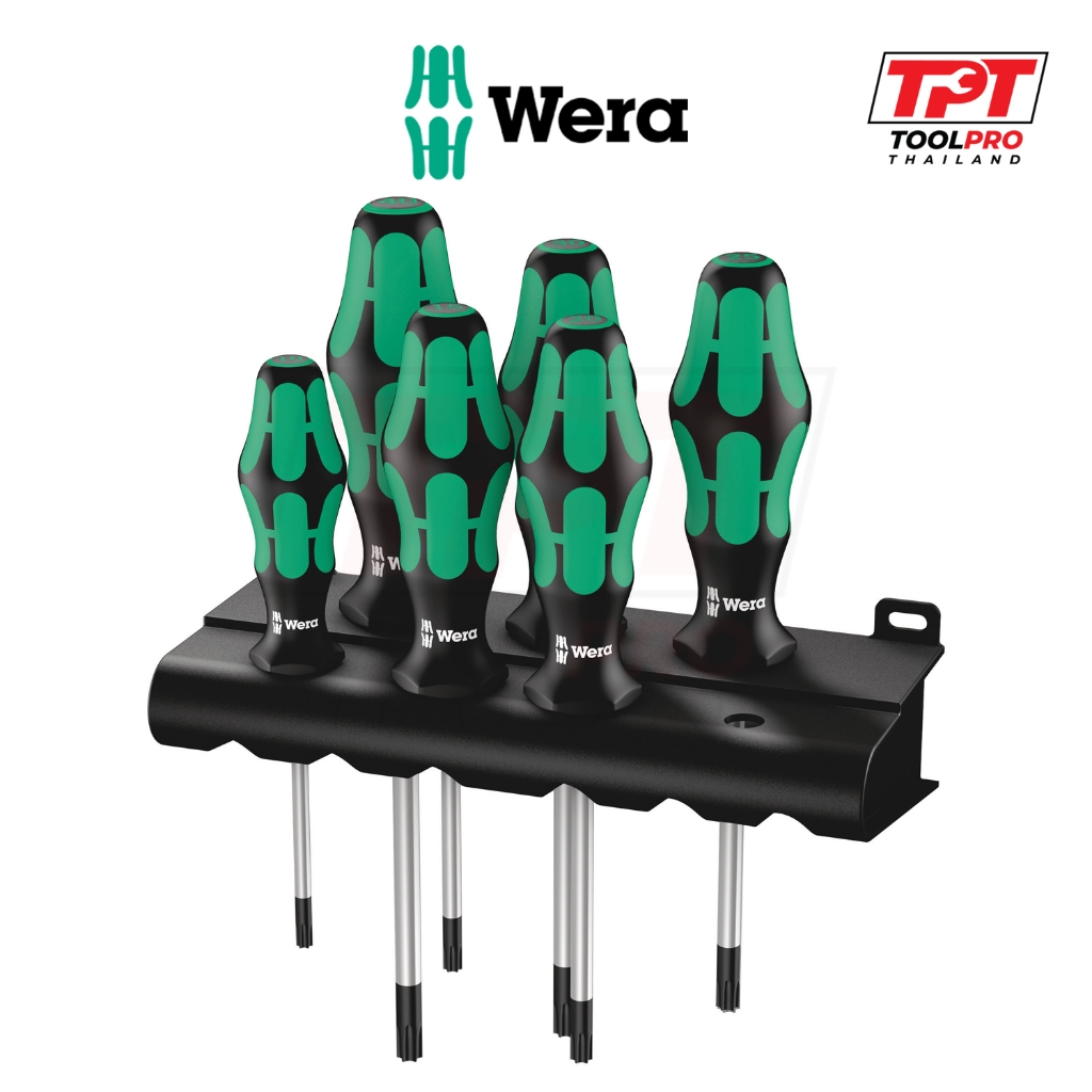 Wera ชุดไขควง Kraftform Plus 367/6 TORX Screwdriver Set (05028062001)