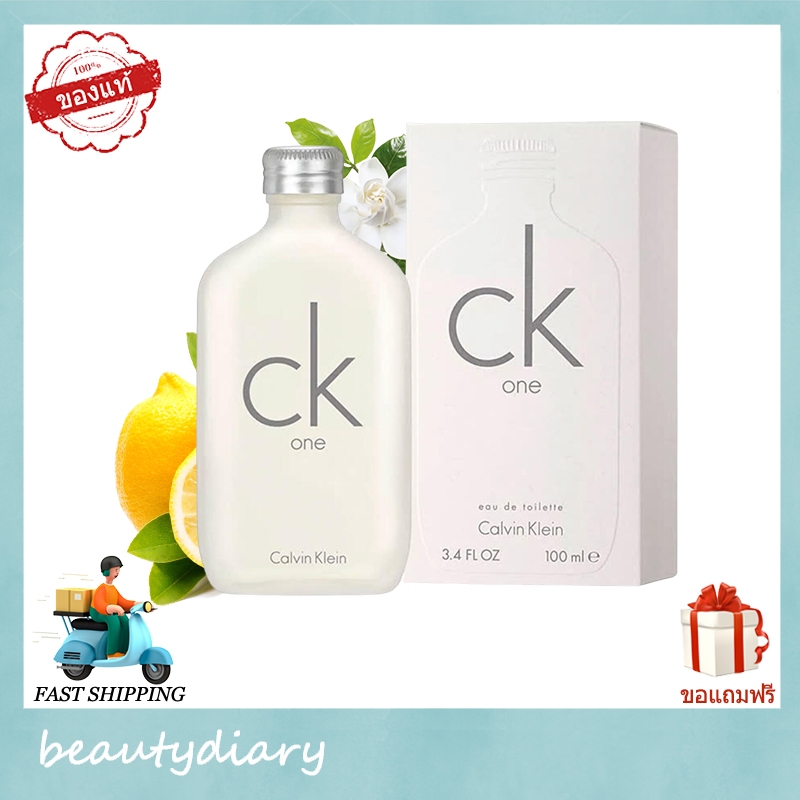 เคาน์เตอร์ของแท้ ₵alvin K*lein for women and men Eau de Toilette Parfum 100ml น้ำหอม unisex น้ำหอมผู้ชาย น้ำหอมผู้หญิง