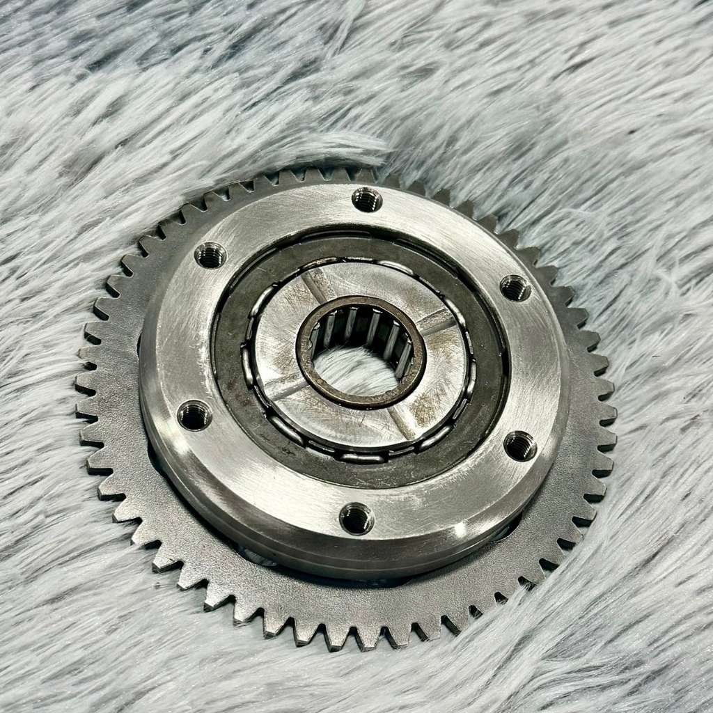 ชุดลูกปืนวันเว สตาร์ทมือ + เฟืองสตาร์ทมือแต่ง W-125 ครบชุด - รูปที่ 2