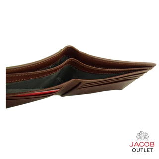 JACOB กระเป๋าสตางค์ชาย ลายสานสุดคลาสสิก - รุ่น 22487