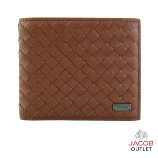 JACOB กระเป๋าสตางค์ชาย ลายสานสุดคลาสสิก - รุ่น 22487