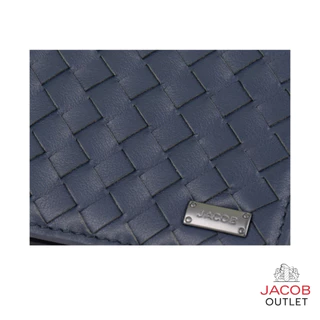 JACOB กระเป๋าสตางค์ชาย ลายสานสุดคลาสสิก - รุ่น 22487