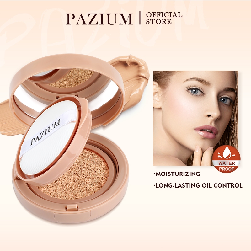 PAZIUM คุชชั่น Cushion ปรับผิวให้เรียบเนียนติดทนนาน ผิวแมตต์ธรรมชาติ BB Cushion กันน้ำเบาสบาย