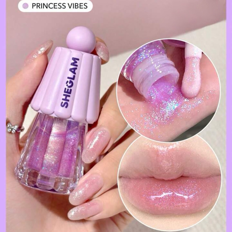 ✅PRE-ORDER 7-10 วัน✅ SHEGLAM JELLY WOW HYDRATING LIP OIL ✨ ลิปกลอส ฉ่ำวาวว