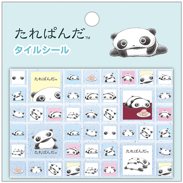 สติกเกอร์ tile sticker Tarepanda ขนาดบรรจุ ประมาณ 100×100 มม. ทำจาก วัสดุ PP
