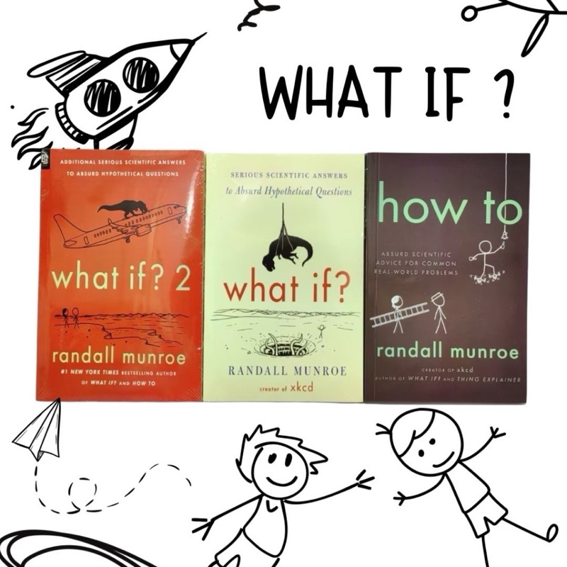 What if? วรรณกรรมเยาวชน ภาษาอังกฤษ แนววิทยาศาสตร์ เซต 3 เล่ม