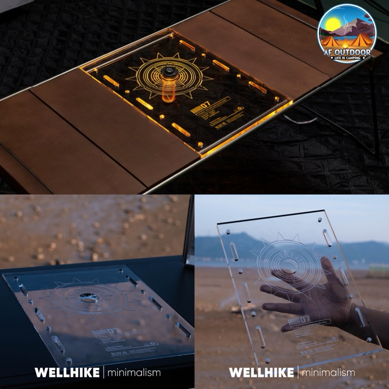 💥พร้อมส่ง💥S.W.S Wellhike 0.5,1 unit IGT unit table แผ่น อะคริลิค ใส โต๊ะสนาม ใส่ได้กับโต๊ะ IGTได้ทุก