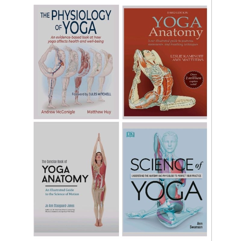 Science of Yoga, Yoga Anatomy, Yoga Anatomy รวม 4 เล่ม (หนังสืออิเล็กทรอนิกส์เท่านั้น)
