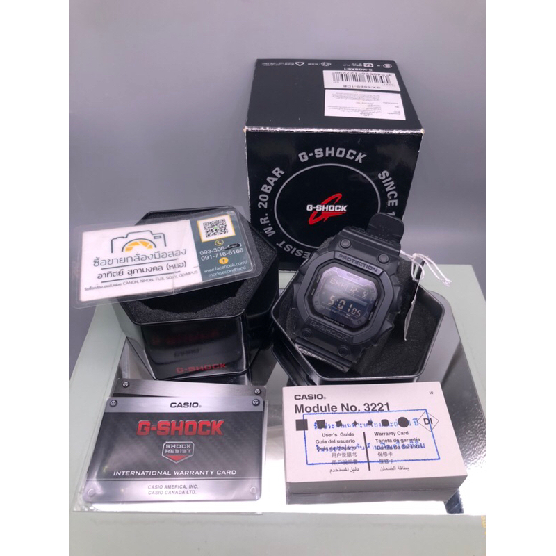 CASIO นาฬิกาข้อมือผู้ชาย G-SHOCK YOUTH รุ่น GX-56BB-1DR ยักษ์ดำG-SHOCKของแท้(ยักษ์ดำ)ของแท้มือสอง