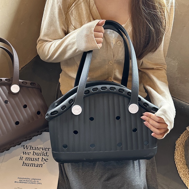 Falisar กระเป๋าถือแฟชั่น EVA ขนาด 31x22 ฟรีการ์ตูนลายน่ารัก เหมาะสำหรับผู้หญิง รุ่น C-1