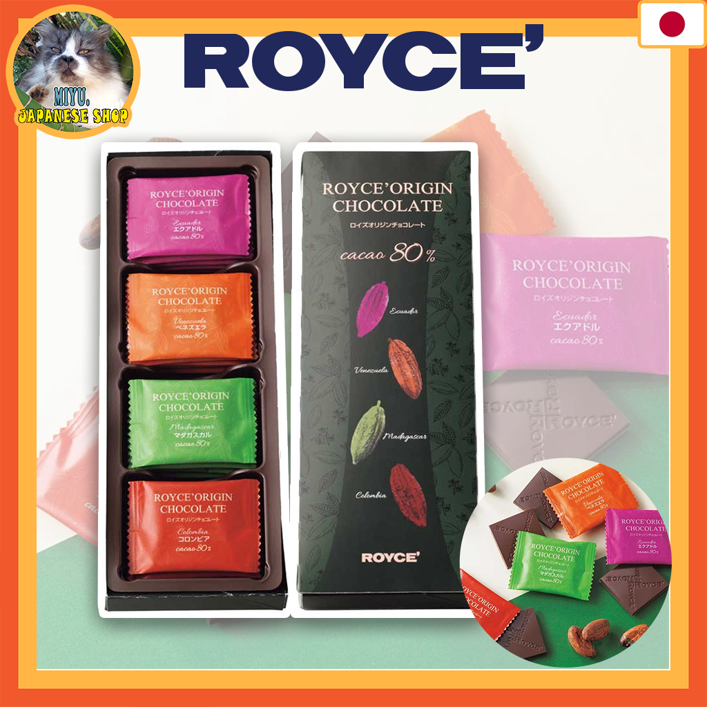 HOKKAIDO ROYCE' Royce Origin Chocolate [80% cacao]