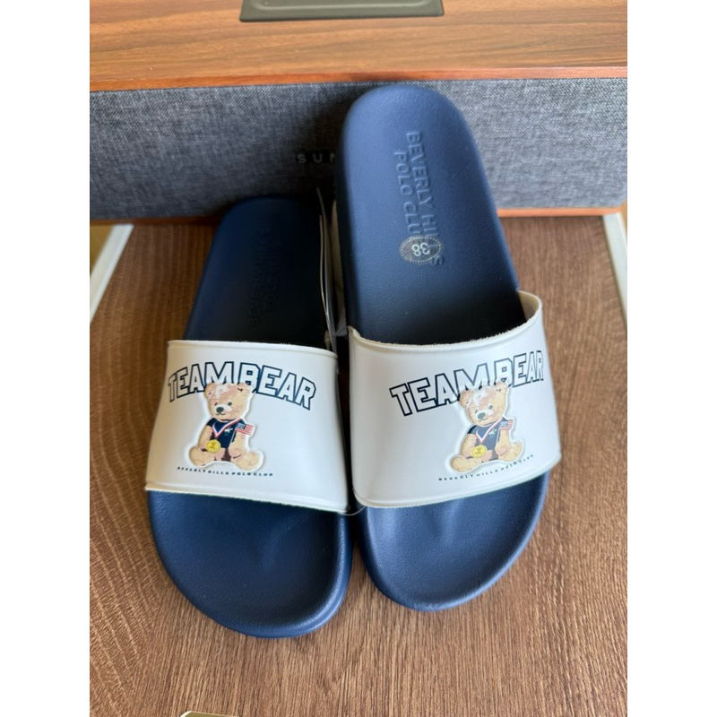พร้อมส่ง‼️รองเท้าสวมผู้หญิง ของเเท้ จากแบรนด์ Beverly hills polo club #classicbear #BHPC #Polo