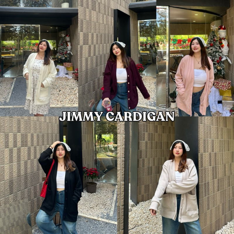 Jimmy cardigan คาร์ดิแกนสาวอวบ | plussizeby.yuti