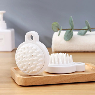 แปรงสระผม ซิลิโคน ทำความสะอาดเส้นผมและหนังศีรษะ