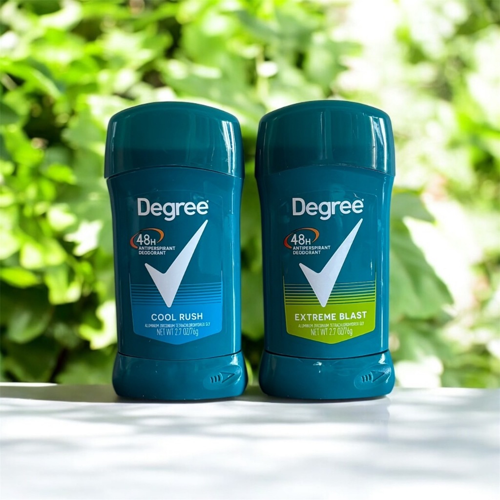Degree 48H Antiperspirant Deodorant ผลิตภัณฑ์ระงับกลิ่นกายสำหรับคุณผู้ชาย ขนาด 2.7 oz (76 g)