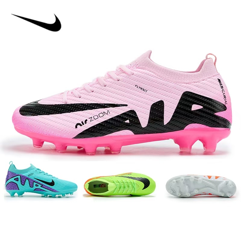 รองเท้าฟุตบอล A1r Z00m Mercurial Vapor 15 Elite FG สตั๊ด รองเท้าสตั๊ดฟุตบอลสำหรับพื้นสนามทั่วไปออกแ