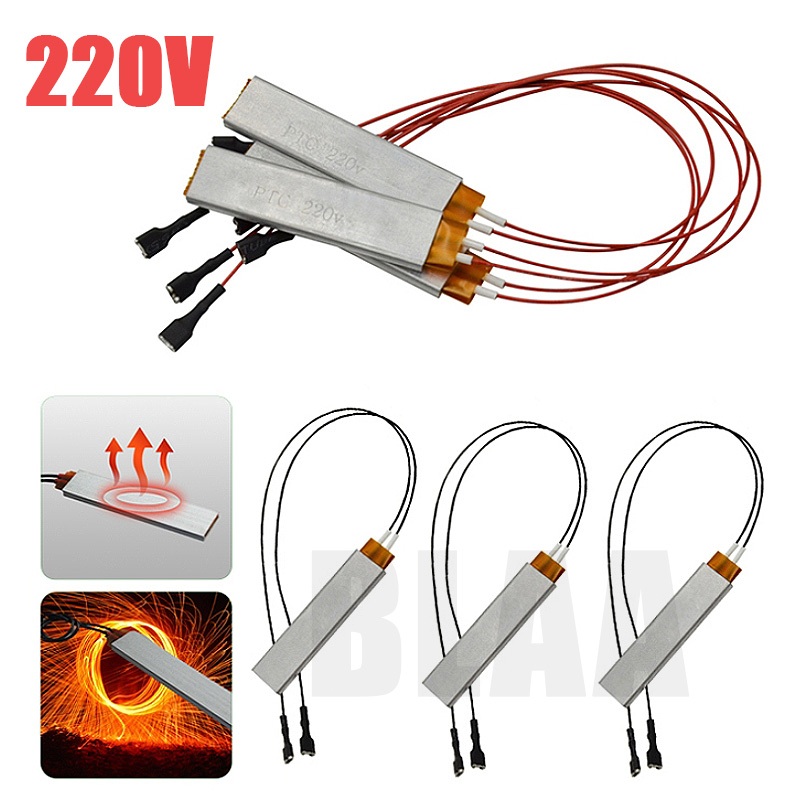 แผ่นทําความร้อน PTC Heating Element แผ่นฮีตเตอร์ตู้ฟักไข่ PTC 220V อุปกรณ์ตู้ฟักไข่