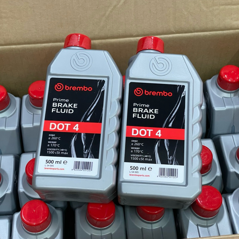 น้ำมันเบรคBremboแท้ Dot4 Lv ขนาด 500ml.