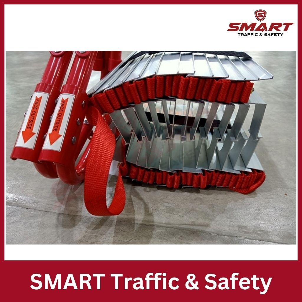 บันไดหนีไฟชนิดพกพา ถอด-เก็บได้ กันลื่น บันไดอลูมิเนียมอัลลอยด์ เพื่อความปลอดภัย - รูปที่ 4