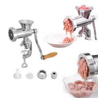 เครื่องบดเนื้อมือหมุน เครื่องบดหมูมือหมุน แบบ Manual ใบมีดสแ…