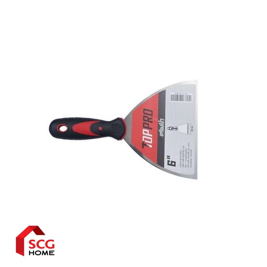 TOPPRO เกรียงโป๊ว  ขนาด 6 นิ้ว