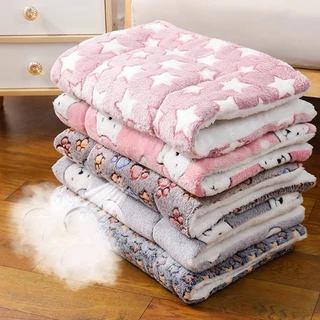 พร้อมส่ง🐾 พรมนอนสัตว์เลี้ยง เบาะนอนสำหรับสัตว์เลี้ยง เบาะรองนั่ง ที่นอนสัตว์เลี้ยง ขนนุ่ม ที่นอนสุนัข ที่นอนแมว